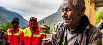 Villager in Nepal | Lachlan Gardiner